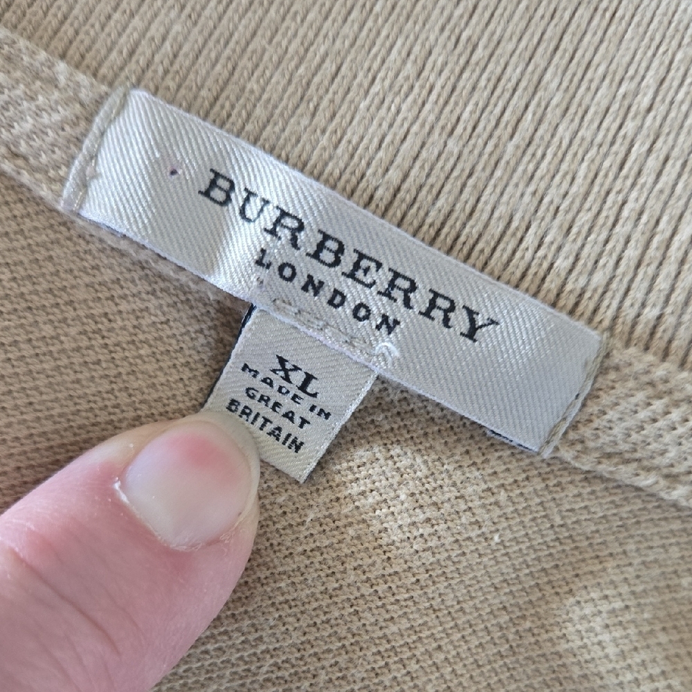 Burberry Light Tan Polo Shirt - Picture 6 of 10